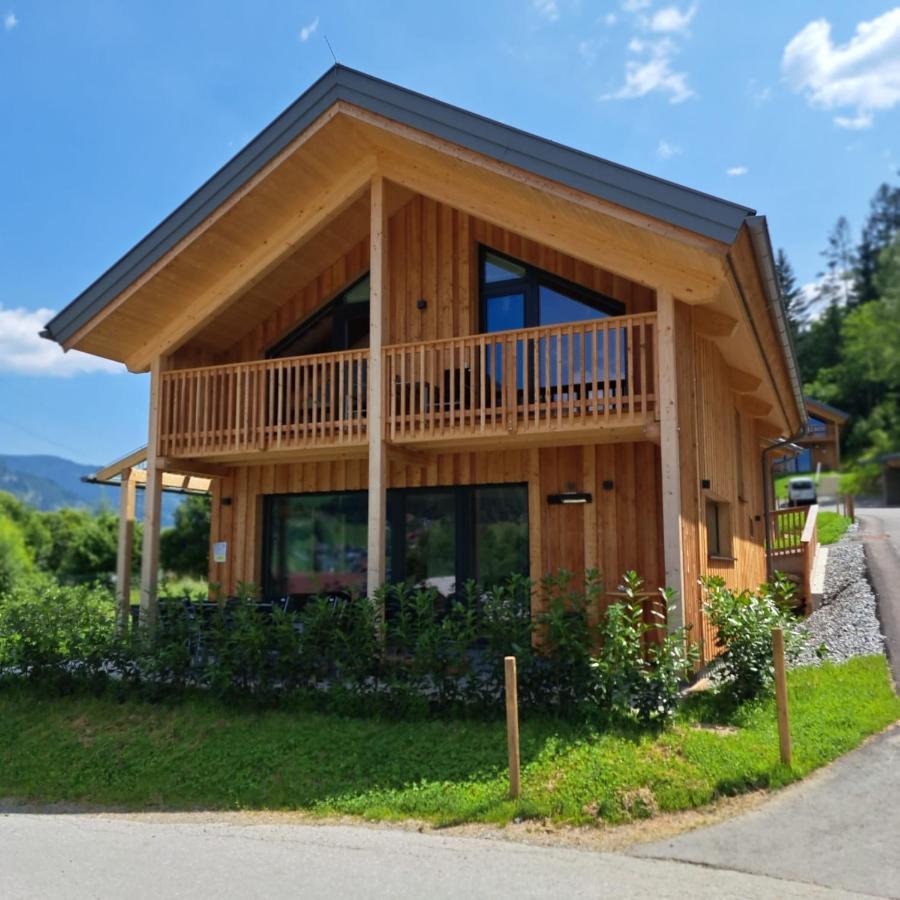 Alpenchalet Alpakablick Sankt Lorenzen ob Murau Esterno foto