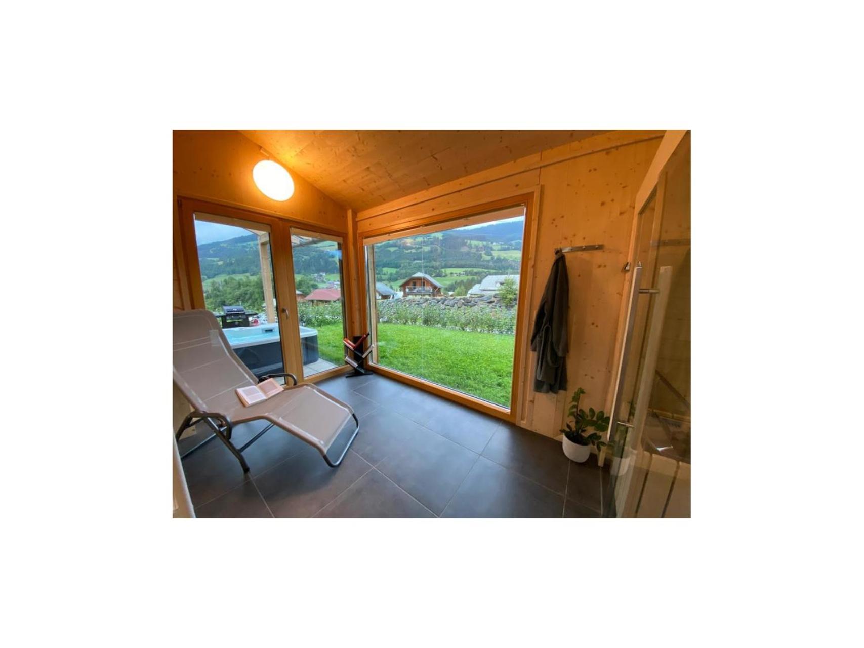 Alpenchalet Alpakablick Sankt Lorenzen ob Murau Esterno foto