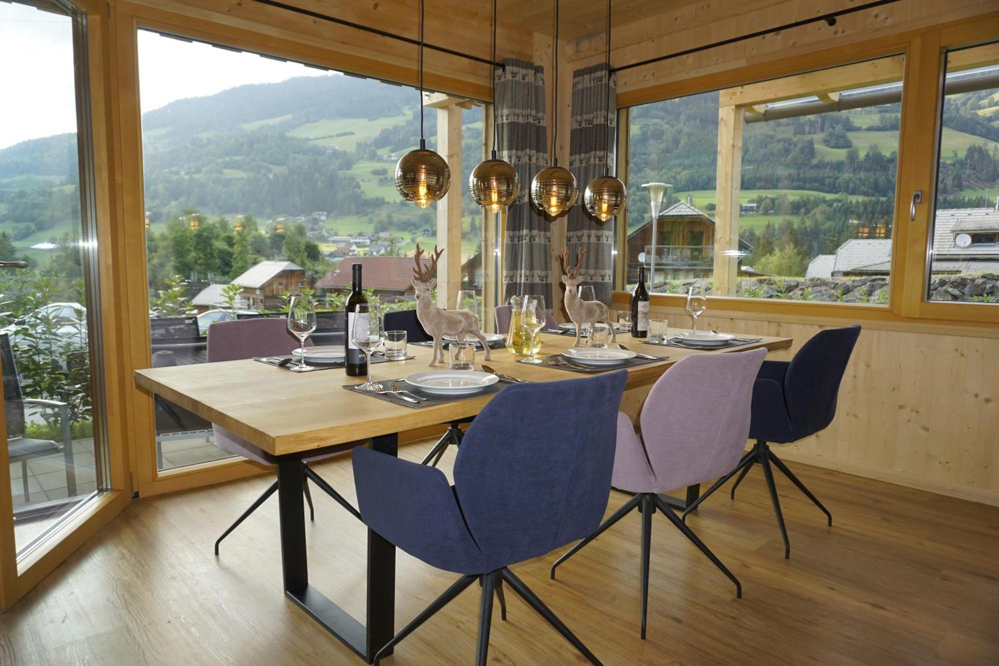 Alpenchalet Alpakablick Sankt Lorenzen ob Murau Esterno foto
