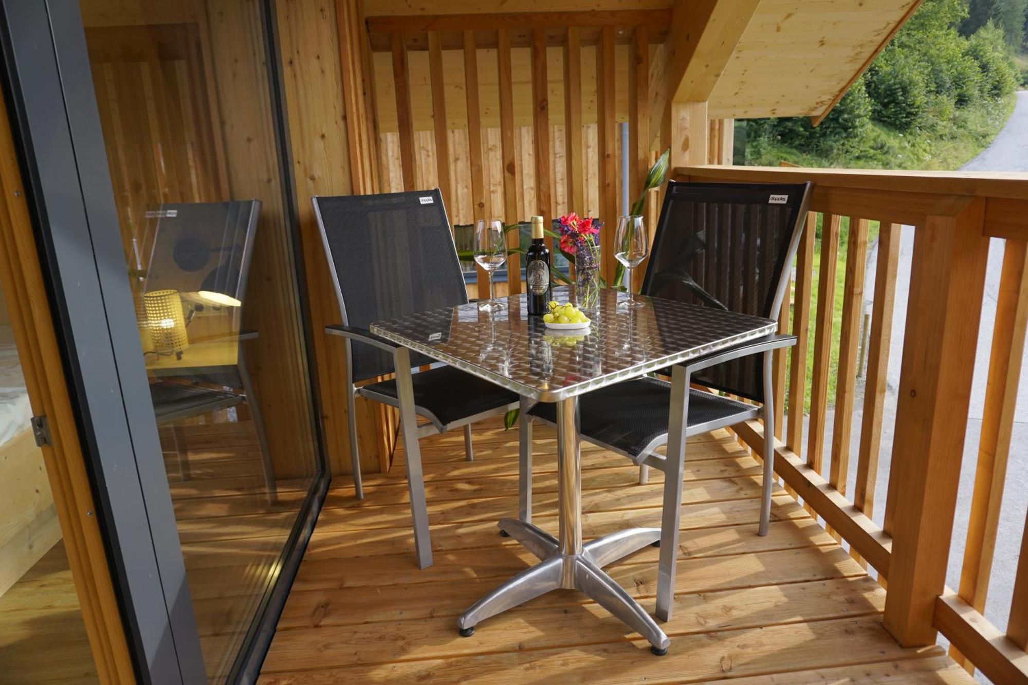 Alpenchalet Alpakablick Sankt Lorenzen ob Murau Esterno foto