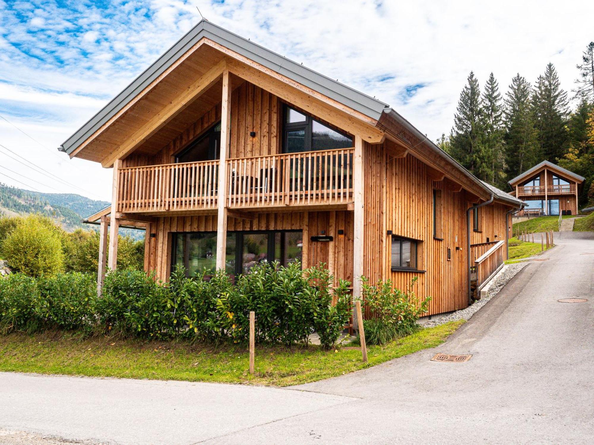Alpenchalet Alpakablick Sankt Lorenzen ob Murau Esterno foto